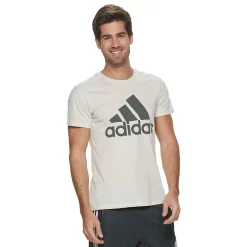 Men's adidas Classic Badge of Sport Tee -Deals Adidas Store 2592871 Raw White