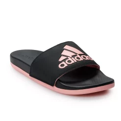 Adidas adilette Cloudfoam Women's Slide Sandals -Deals Adidas Store 2891253 Black Pink