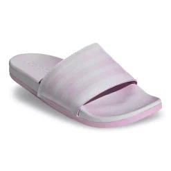 Adidas adilette Cloudfoam Women's Slide Sandals -Deals Adidas Store 2891253 Dash Gray Lilac
