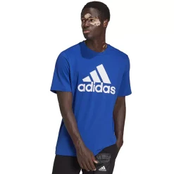 Big & Tall adidas Logo Tee -Deals Adidas Store 3652880 Team Royal