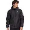 Men's adidas Core Insulated Hooded Jacket -Deals Adidas Store 4323243 Black