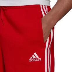 Men's adidas 3-Stripe Fleece Shorts -Deals Adidas Store 4486228 ALT3