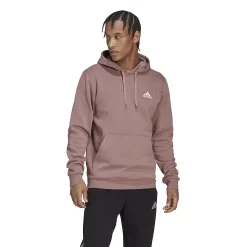 Men's adidas Feel Cozy Pullover Fleece Hoodie -Deals Adidas Store 4882714 ALT2