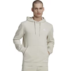 Men's adidas Feel Cozy Pullover Fleece Hoodie -Deals Adidas Store 4882714 Alumina