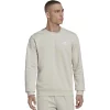 Men's adidas Feel Cozy Fleece Sweatshirt -Deals Adidas Store 4882936 Alumina