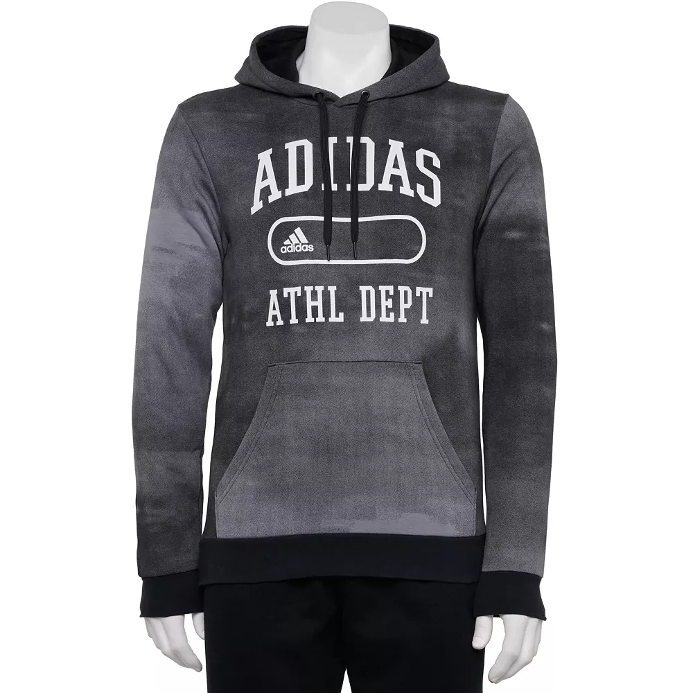 Men's adidas Athletic Dept Fleece Hoodie 4 Men's adidas Athletic Dept Fleece Hoodie - Image 2