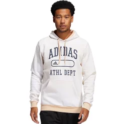 Men's adidas Athletic Dept Fleece Hoodie 15 Men's adidas Athletic Dept Fleece Hoodie -Deals Adidas Store 4883065 White Halo Blush