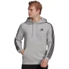 Men's adidas Essential Pullover Hoodie -Deals Adidas Store 4884595 Medium Gray Black