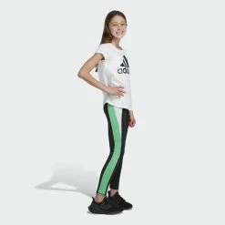 Girls 7-16 adidas Colorblock Twist Leggings -Deals Adidas Store 4887696 ALT4