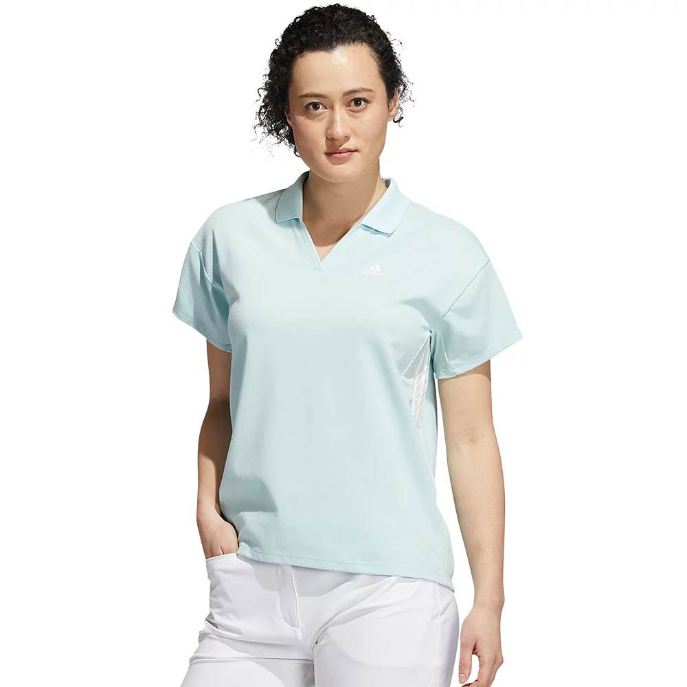 Women's adidas 3-Stripe Polo Top 3 Women's adidas 3-Stripe Polo Top