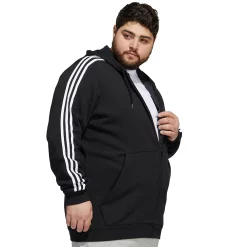 Big & Tall adidas Essential Fleece Full-Zip Hoodie 18 Big & Tall adidas Essential Fleece Full-Zip Hoodie -Deals Adidas Store 5097441 ALT2