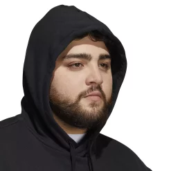 Big & Tall adidas Feel Cozy Hoodie -Deals Adidas Store 5097478 ALT4