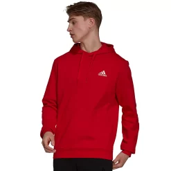 Big & Tall adidas Feel Cozy Hoodie -Deals Adidas Store 5097478 Scarlet White