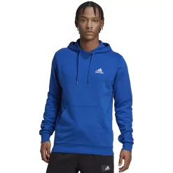 Big & Tall adidas Feel Cozy Hoodie -Deals Adidas Store 5097478 Team Royal Blue