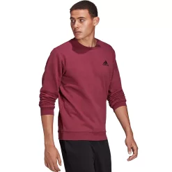 Big & Tall adidas Feel Cozy Fleece Sweatshirt -Deals Adidas Store 5097481 ALT2