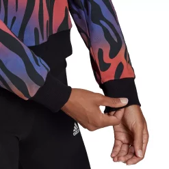 Women's adidas Tiger Print Sweatshirt -Deals Adidas Store 5125914 ALT3