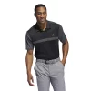 Men's adidas Regular-Fit Colorblock Golf Polo -Deals Adidas Store 5167209 Black