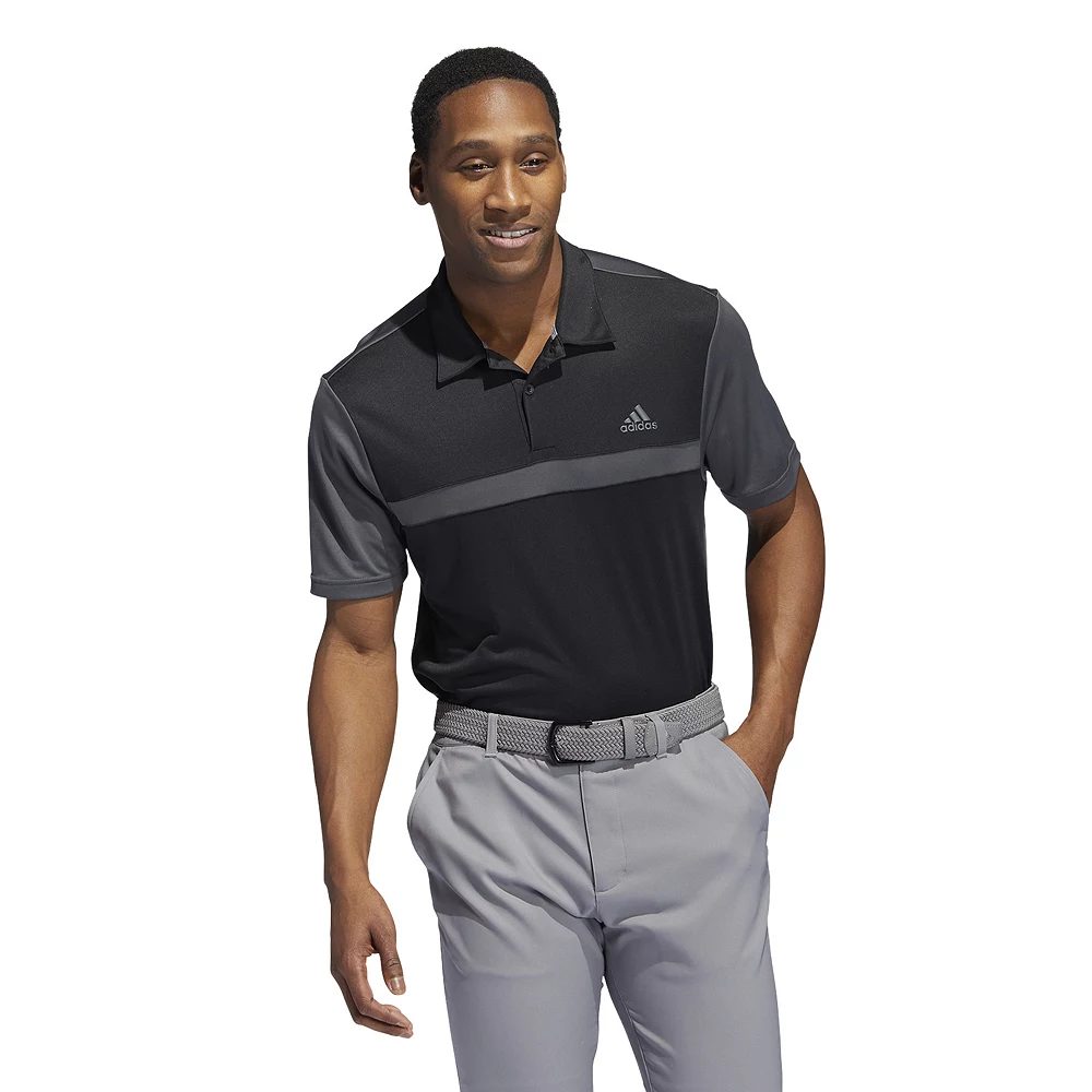 Men's adidas Regular-Fit Colorblock Golf Polo 3 Men's adidas Regular-Fit Colorblock Golf Polo