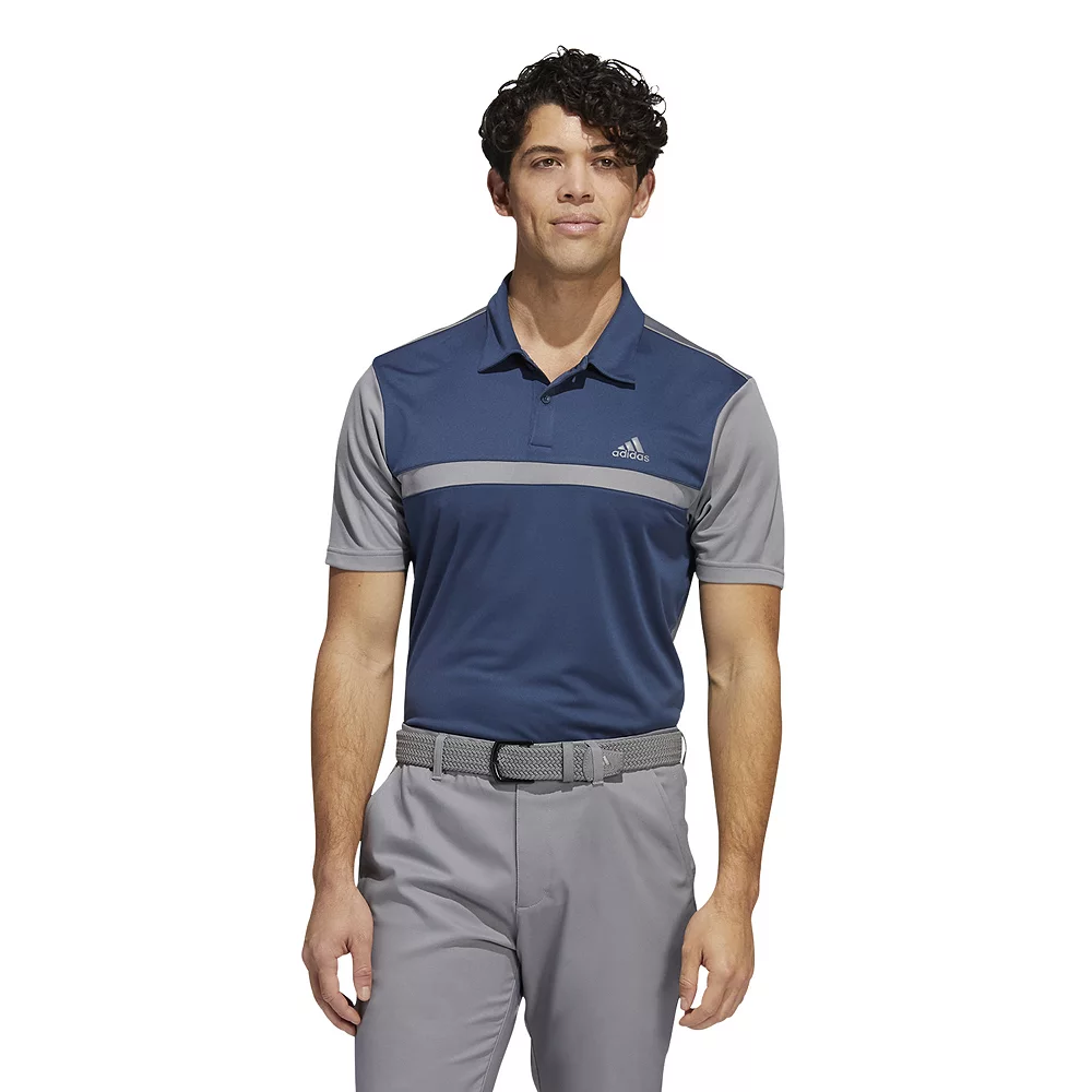 Men's adidas Regular-Fit Colorblock Golf Polo 4 Men's adidas Regular-Fit Colorblock Golf Polo - Image 2