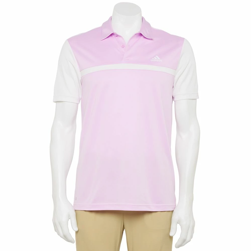Men's adidas Regular-Fit Colorblock Golf Polo 5 Men's adidas Regular-Fit Colorblock Golf Polo - Image 3