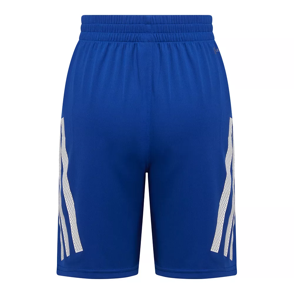 Boys 8-20 adidas Bold 3-Stripe Shorts 7 Boys 8-20 adidas Bold 3-Stripe Shorts - Image 5
