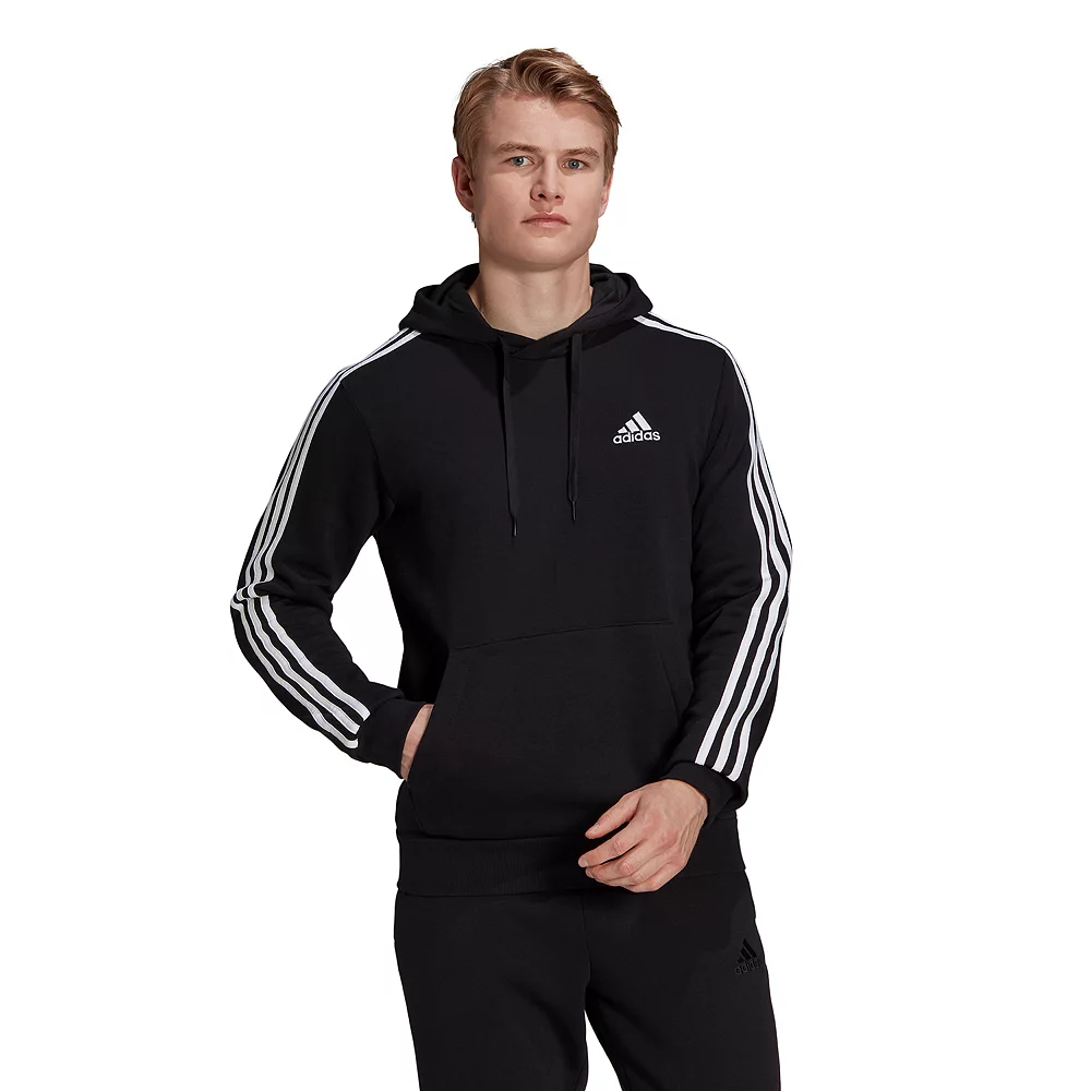 Big & Tall adidas Essentials Athletic Fleece Hoodie 3 Big & Tall adidas Essentials Athletic Fleece Hoodie