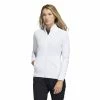 Women's adidas Textured Full-Zip Jacket 2 Women's adidas Textured Full-Zip Jacket -Deals Adidas Store 5218230 White