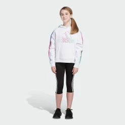 Girls 7-16 adidas Pullover Hoodie 12 Girls 7-16 adidas Pullover Hoodie -Deals Adidas Store 5231881 ALT2