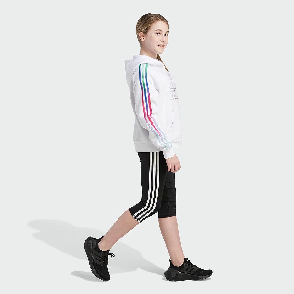 Girls 7-16 adidas Pullover Hoodie 7 Girls 7-16 adidas Pullover Hoodie - Image 5