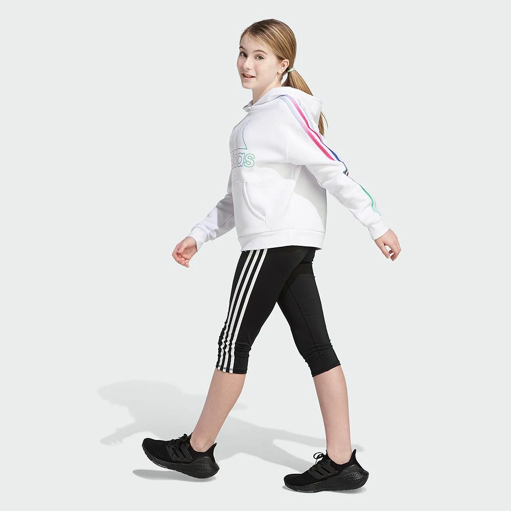 Girls 7-16 adidas Pullover Hoodie 8 Girls 7-16 adidas Pullover Hoodie - Image 6