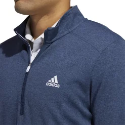 Men's adidas 3-Stripes Quarter-Zip Pullover Top -Deals Adidas Store 5535416 ALT3