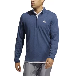 Men's adidas 3-Stripes Quarter-Zip Pullover Top -Deals Adidas Store 5535416 ALT5