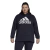 Plus Size adidas AEROREADY Big Logo Fleece Hoodie 2 Plus Size adidas AEROREADY Big Logo Fleece Hoodie -Deals Adidas Store 5542156 Legend Ink White
