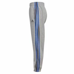 Boys 8-20 adidas Game Fade 3-Stripe Fleece Joggers -Deals Adidas Store 5555154 Gry Heathr