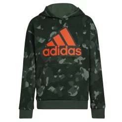 Boys 8-20 adidas Camo Fleece Hoodie -Deals Adidas Store 5558739 Green Oxide