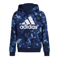 Boys 8-20 adidas Camo Fleece Hoodie -Deals Adidas Store 5558739 Navy