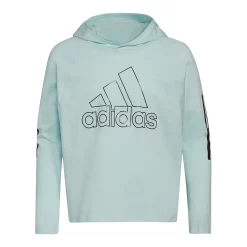 Girls 7-16 adidas Hooded Graphic Tee -Deals Adidas Store 5559783 Alms Blue