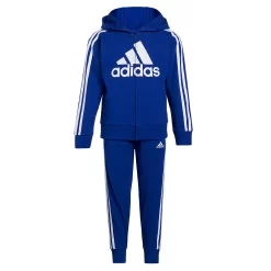 Boys 4-7 adidas French Terry Logo Graphic Hoodie & Jogger Pants Set -Deals Adidas Store 5565367 ALT2