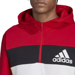 Men's adidas Quarter-Zip Hooded Track Top -Deals Adidas Store 5593299 ALT3