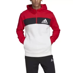 Men's adidas Quarter-Zip Hooded Track Top -Deals Adidas Store 5593299 ALT5