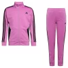 Girls 7-16 adidas Essential Tricot Tracksuit Set -Deals Adidas Store 5678340 Pulse Lilac