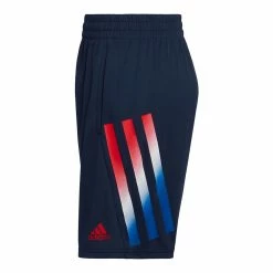 Boys 8-20 adidas Bold 3-Stripe Shorts -Deals Adidas Store 5999736 Glory Blue