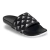 Adidas Adilette Comfort Men's Graphic Slide Sandals 1 Adidas Adilette Comfort Men's Graphic Slide Sandals -Deals Adidas Store 6048470 Black White Check
