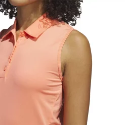 Women's adidas Ultimate365 Sleeveless Golf Polo -Deals Adidas Store 6142249 ALT3