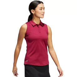 Women's adidas Sleeveless Polo Golf Shirt 15 Women's adidas Sleeveless Polo Golf Shirt -Deals Adidas Store 6142274 ALT2